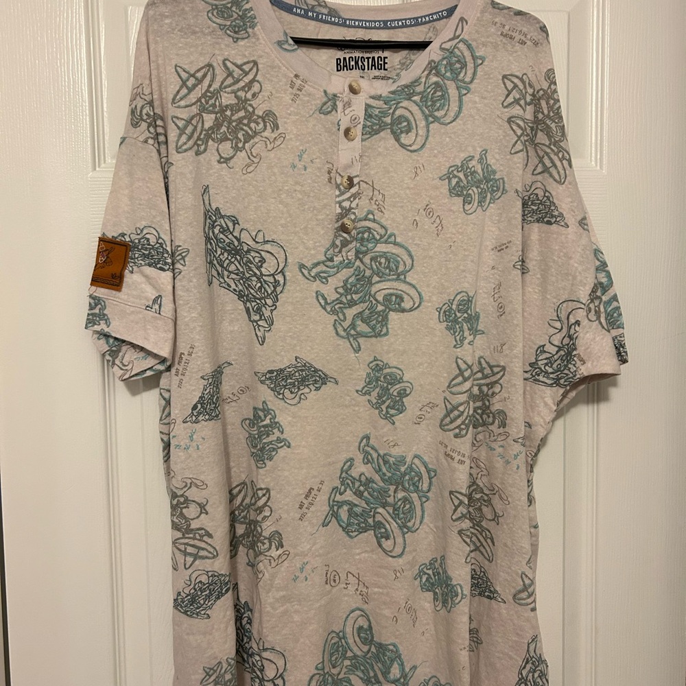 Disney Backstage NWOT Graphic Men's Shirt “Three Caballeros”